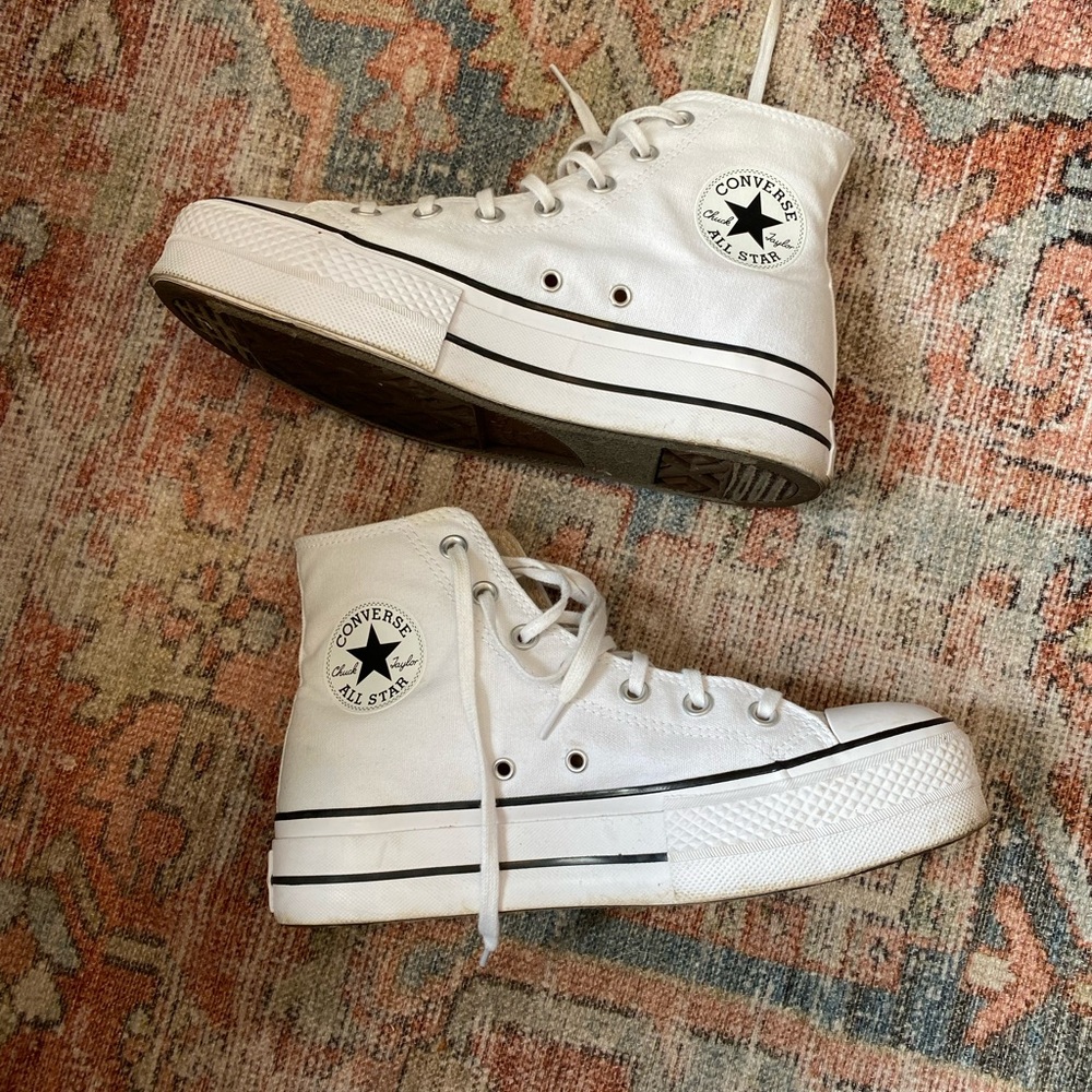 Platform High Top Converse All Stars